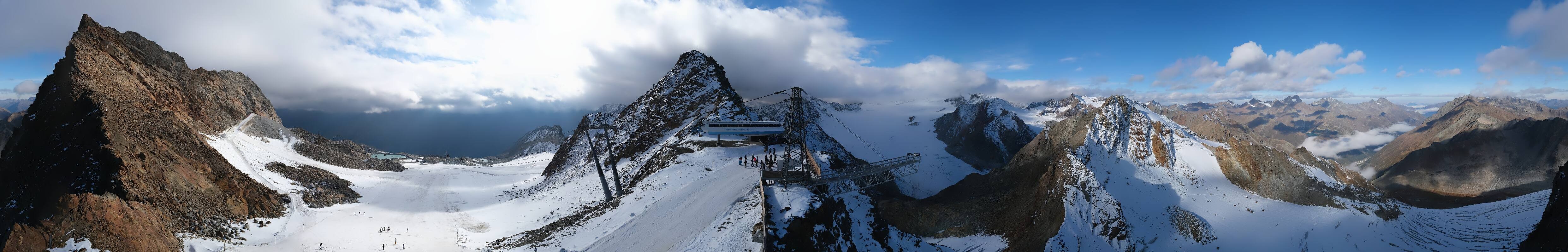 Archiv Foto Webcam Sölden - Tiefenbachgletscher Berg
