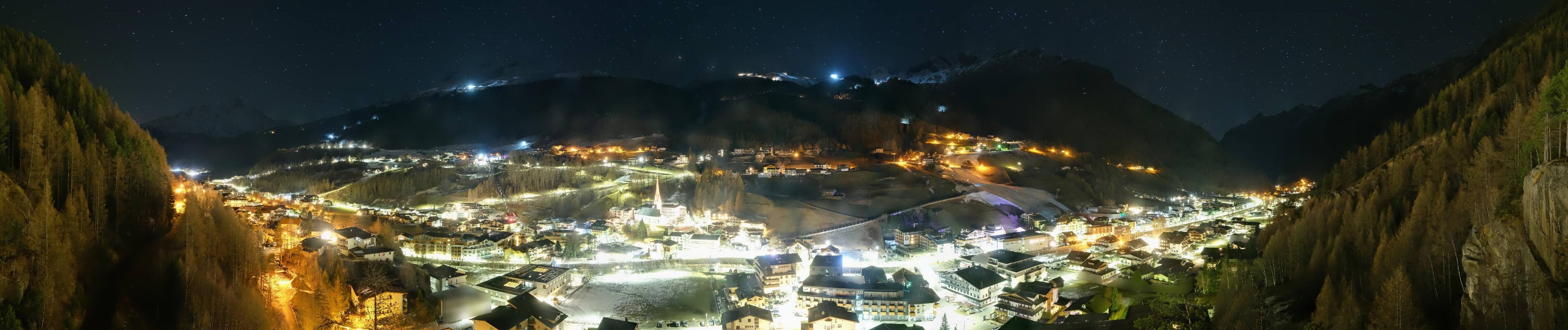 Archiv Foto Webcam Sölden - Ortspanorama