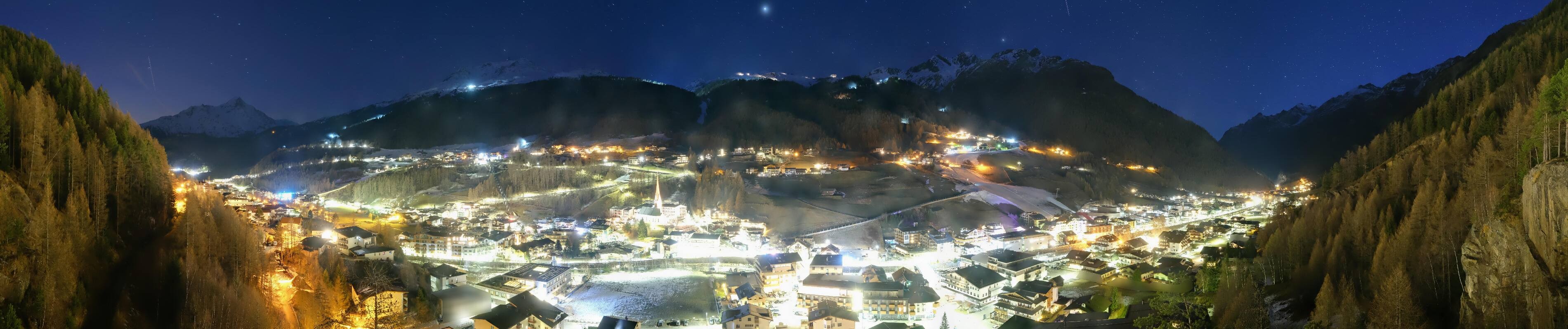 Archiv Foto Webcam Sölden - Ortspanorama