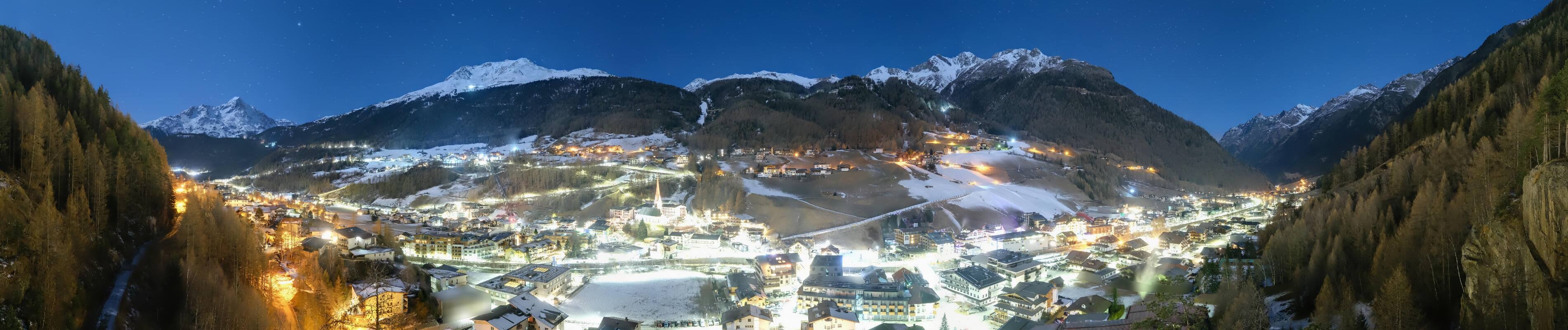 Archiv Foto Webcam Sölden - Ortspanorama