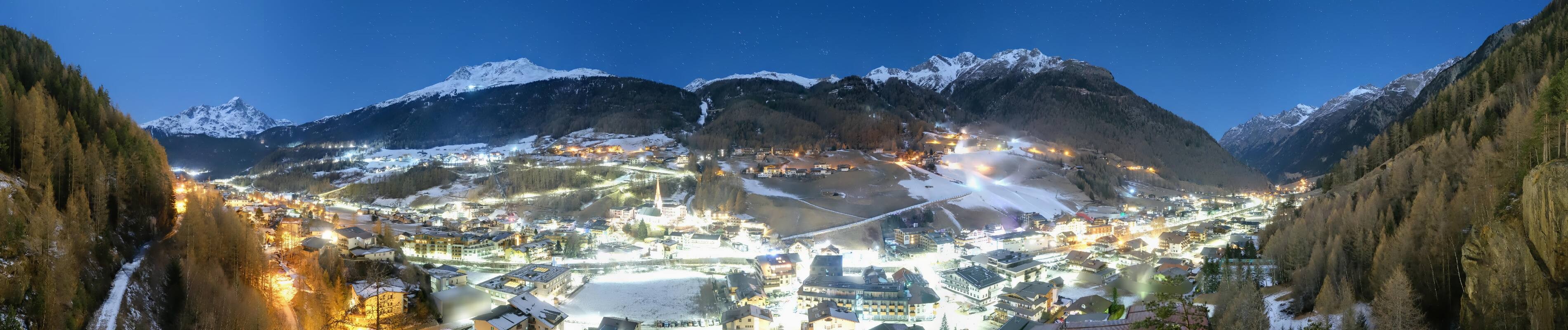 Archiv Foto Webcam Sölden - Ortspanorama