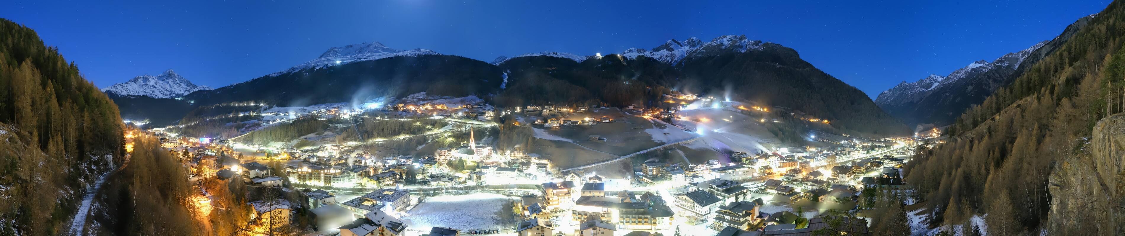 Archiv Foto Webcam Sölden - Ortspanorama