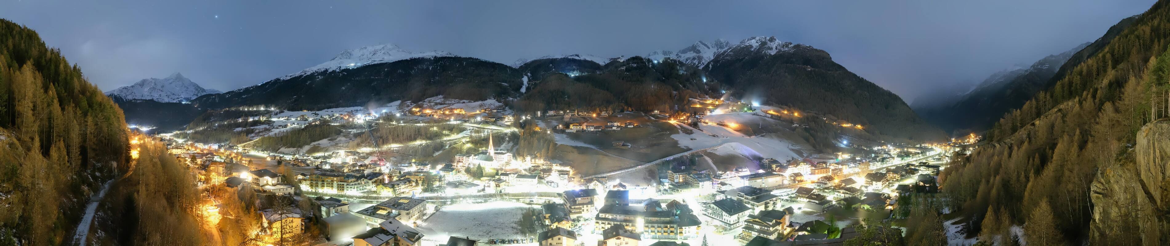 Archiv Foto Webcam Sölden - Ortspanorama