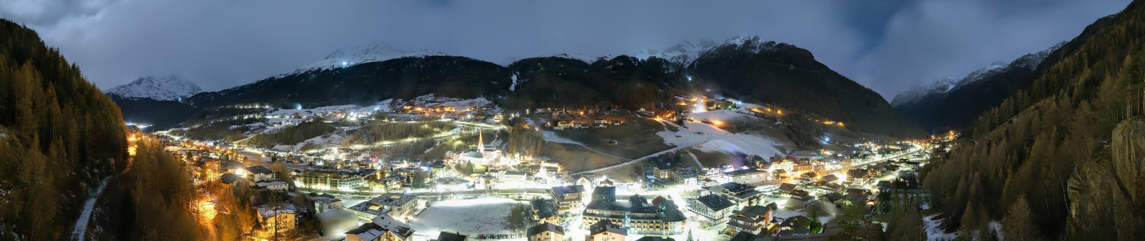 Archiv Foto Webcam Sölden - Ortspanorama