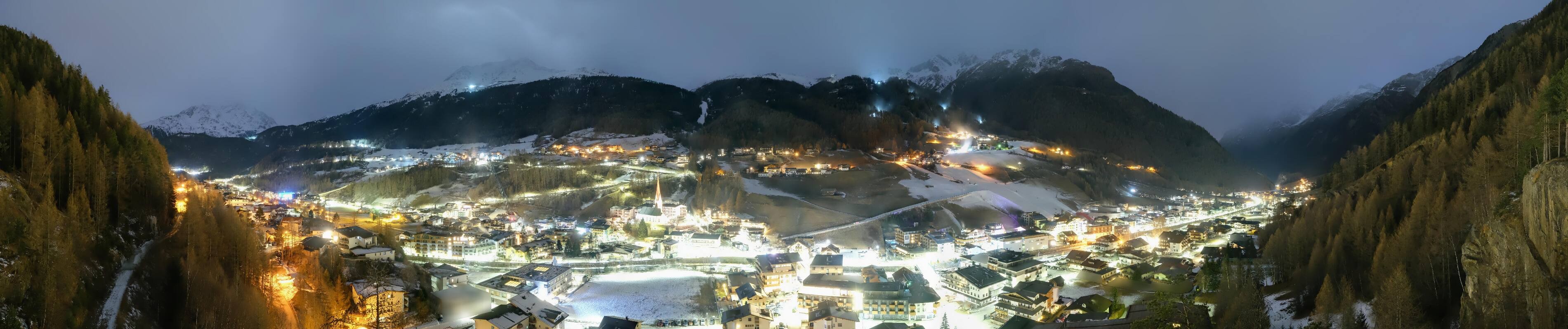 Archiv Foto Webcam Sölden - Ortspanorama