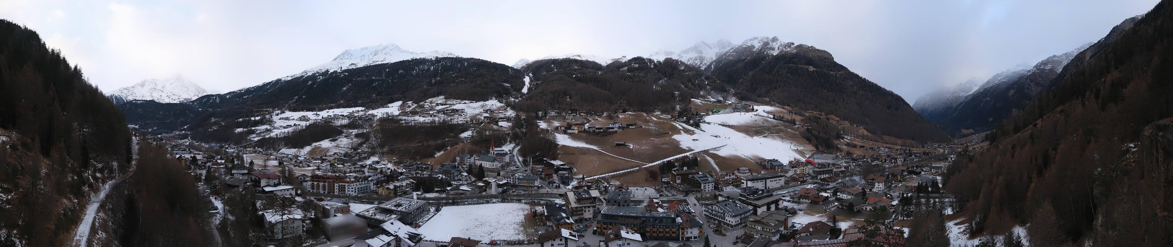 Archiv Foto Webcam Sölden - Ortspanorama
