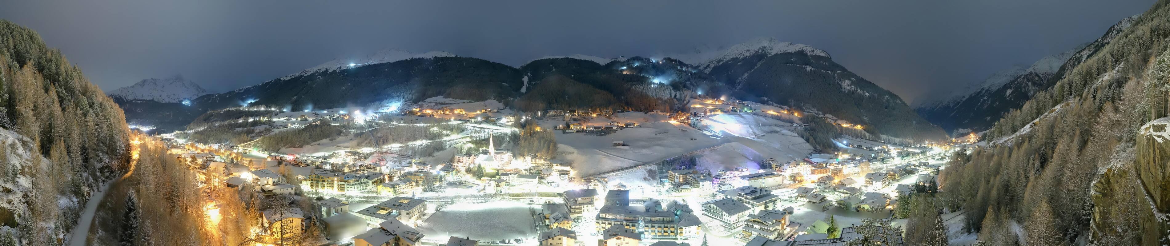 Archiv Foto Webcam Sölden - Ortspanorama