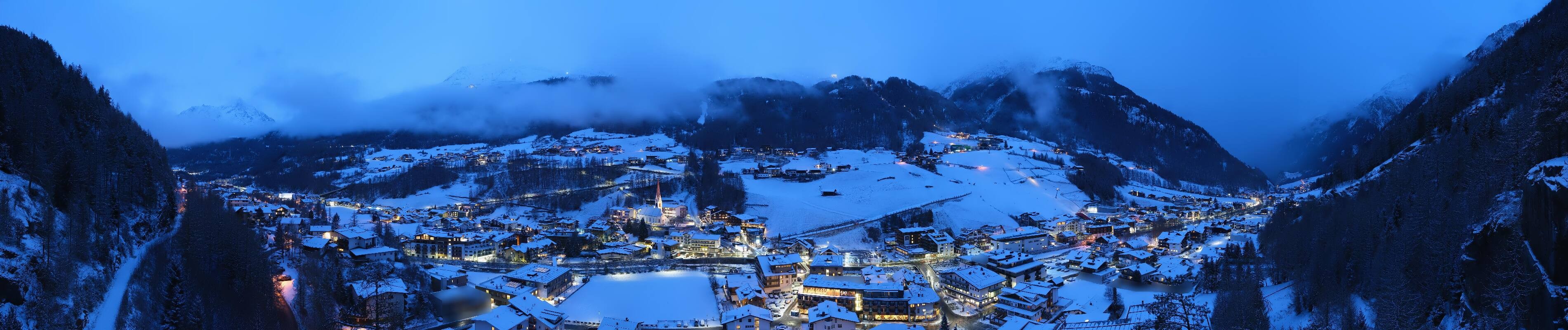 Archiv Foto Webcam Sölden - Ortspanorama