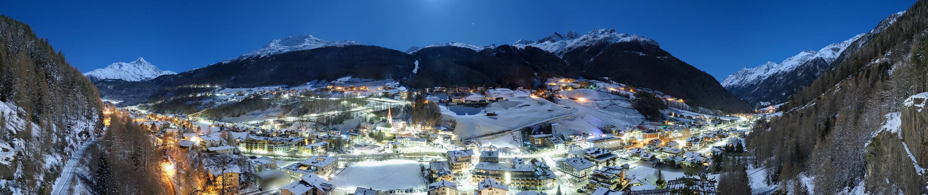 Archiv Foto Webcam Sölden - Ortspanorama