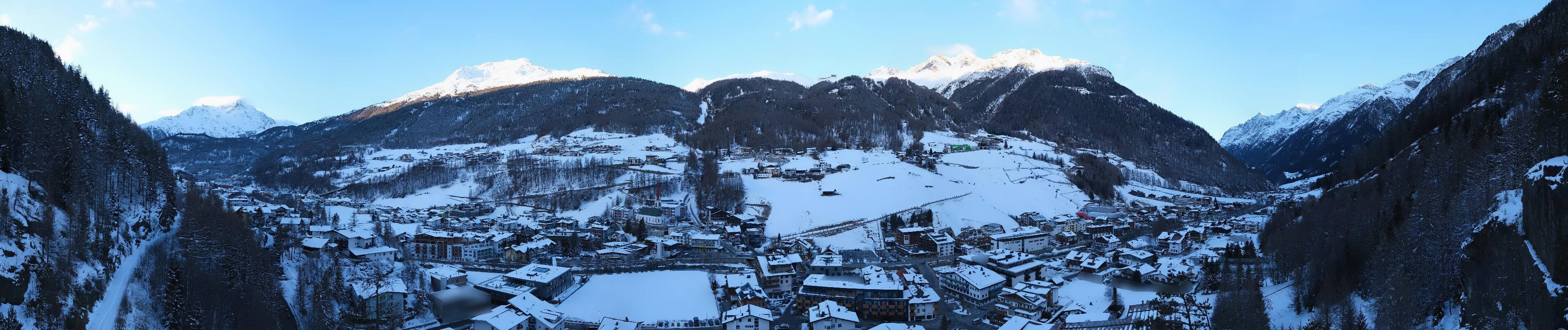 Archiv Foto Webcam Sölden - Ortspanorama