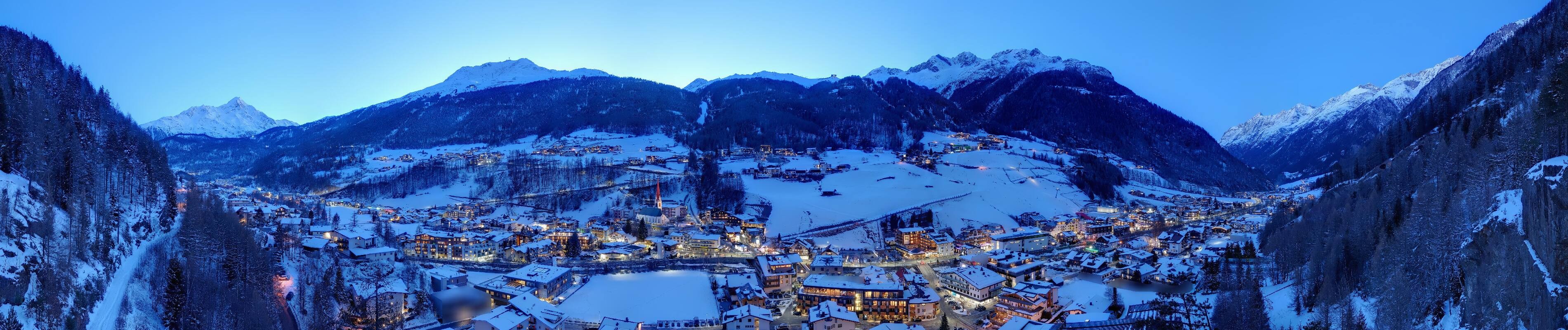 Archiv Foto Webcam Sölden - Ortspanorama