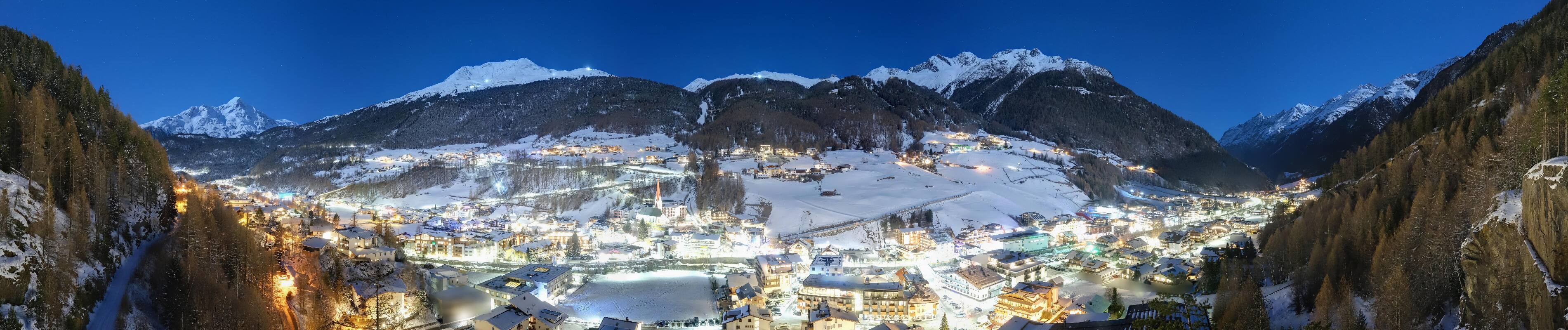 Archiv Foto Webcam Sölden - Ortspanorama