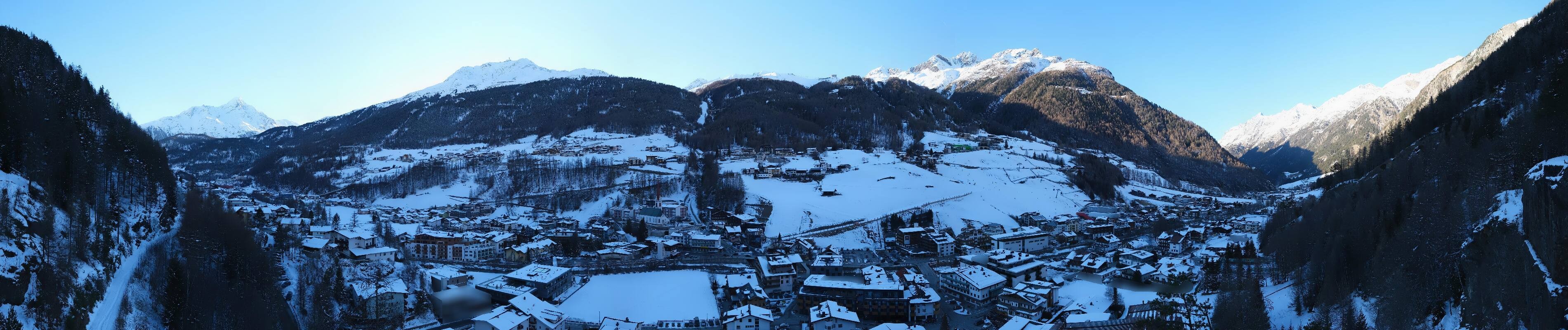 Archiv Foto Webcam Sölden - Ortspanorama
