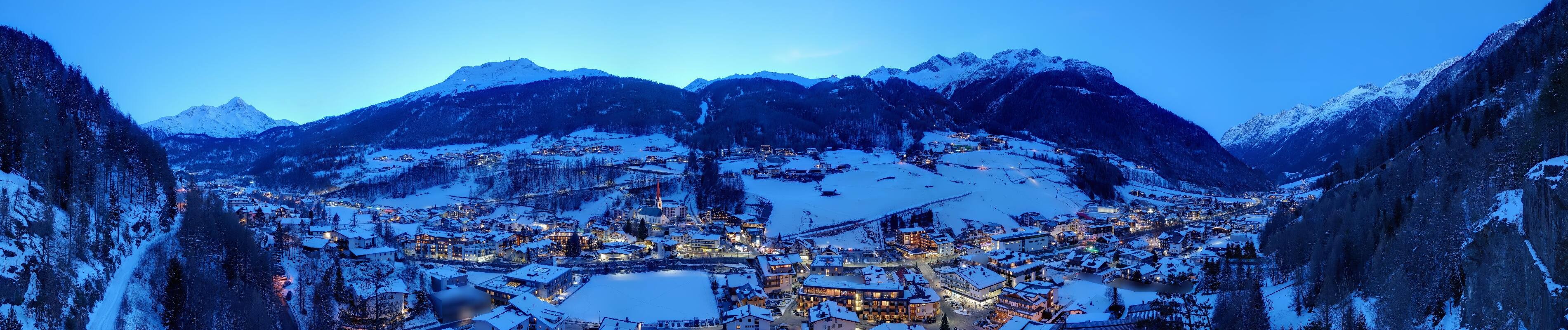 Archiv Foto Webcam Sölden - Ortspanorama