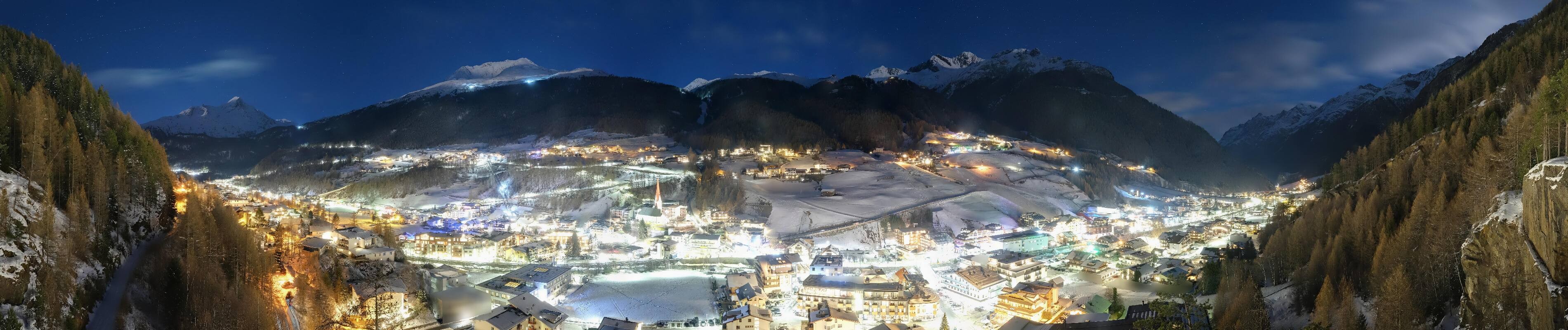 Archiv Foto Webcam Sölden - Ortspanorama