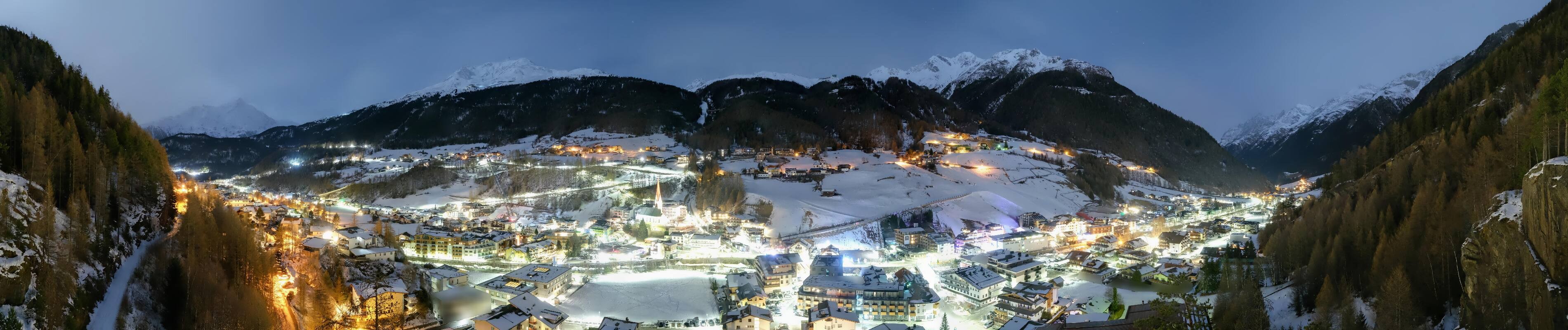 Archiv Foto Webcam Sölden - Ortspanorama