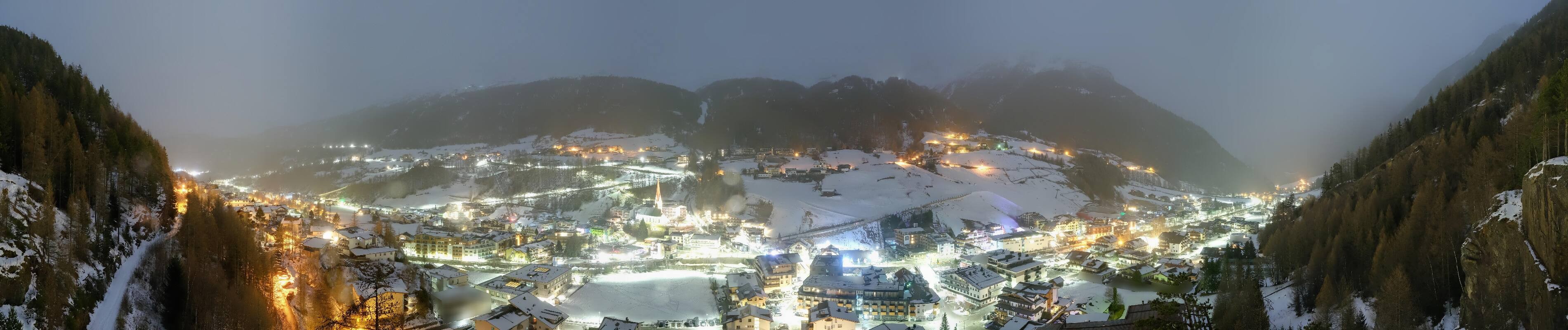 Archiv Foto Webcam Sölden - Ortspanorama