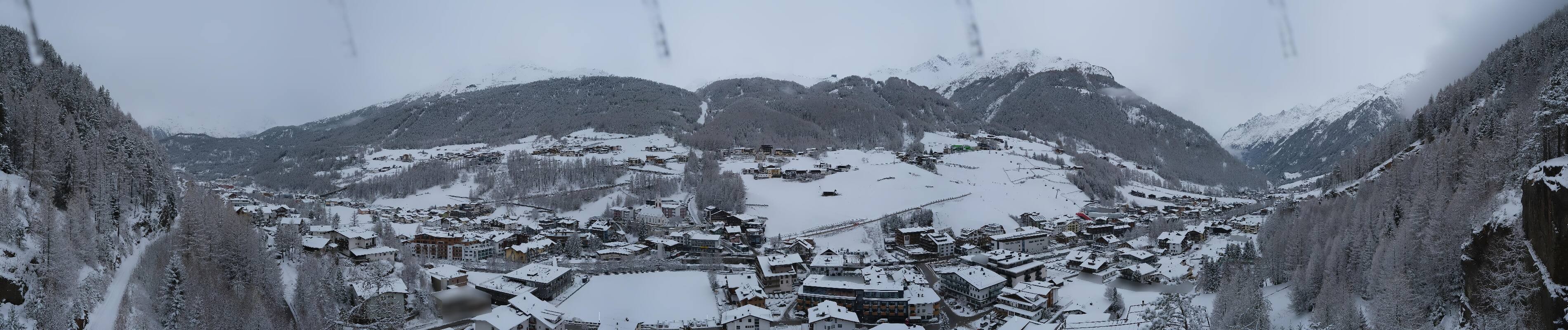 Archiv Foto Webcam Sölden - Ortspanorama