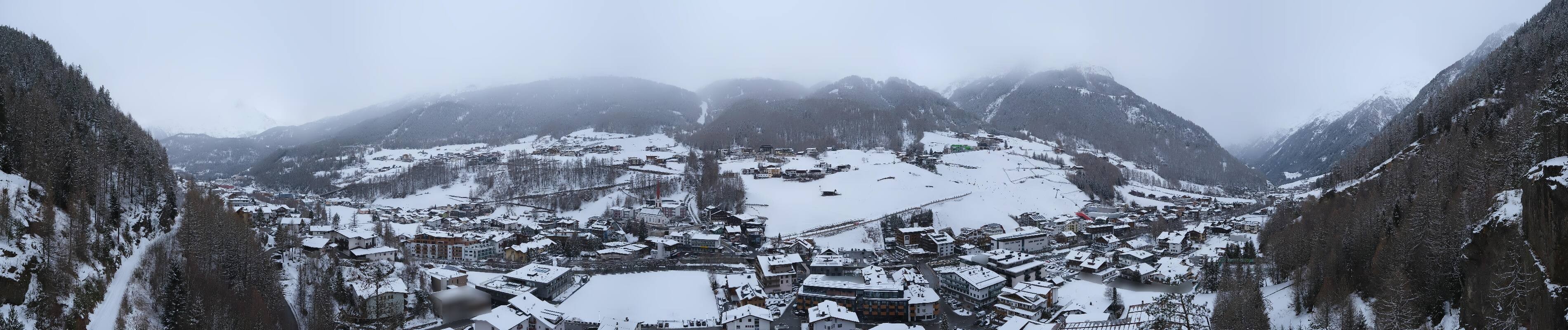 Archiv Foto Webcam Sölden - Ortspanorama