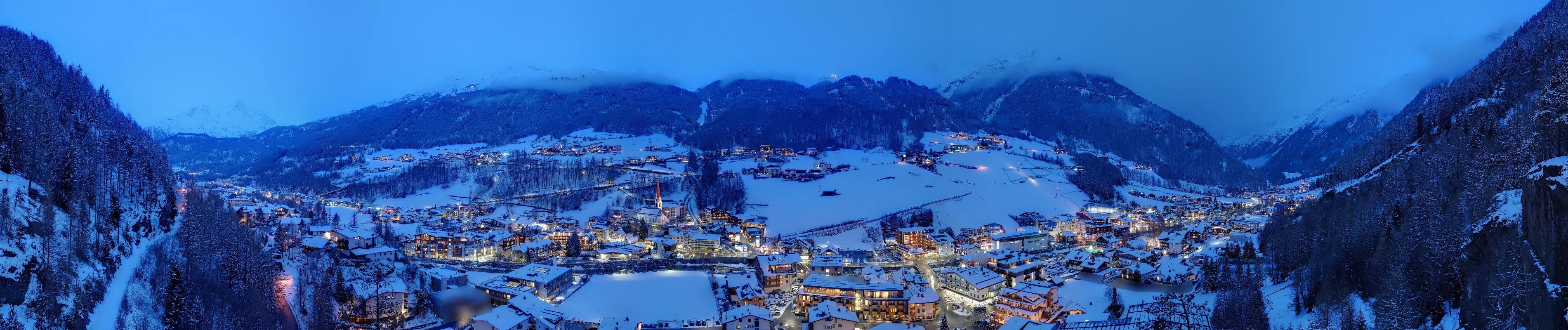 Archiv Foto Webcam Sölden - Ortspanorama