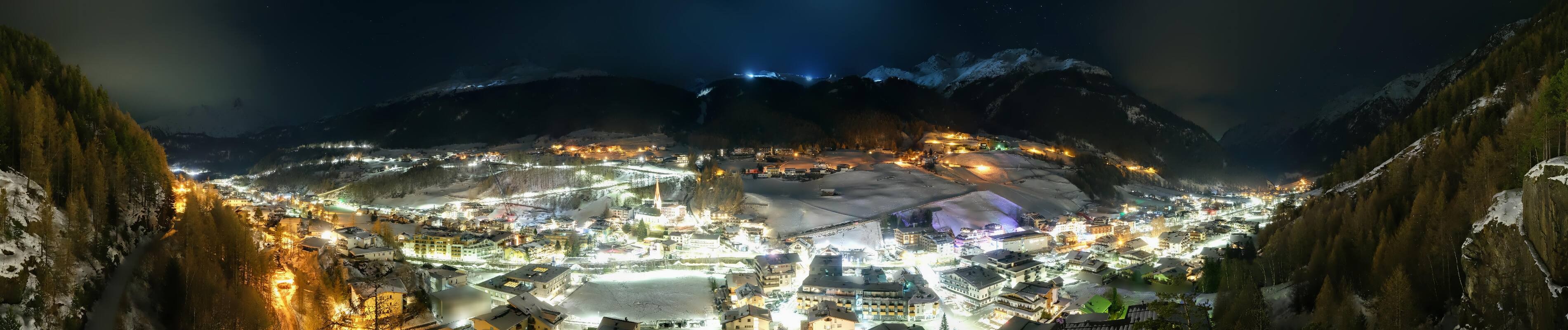 Archiv Foto Webcam Sölden - Ortspanorama