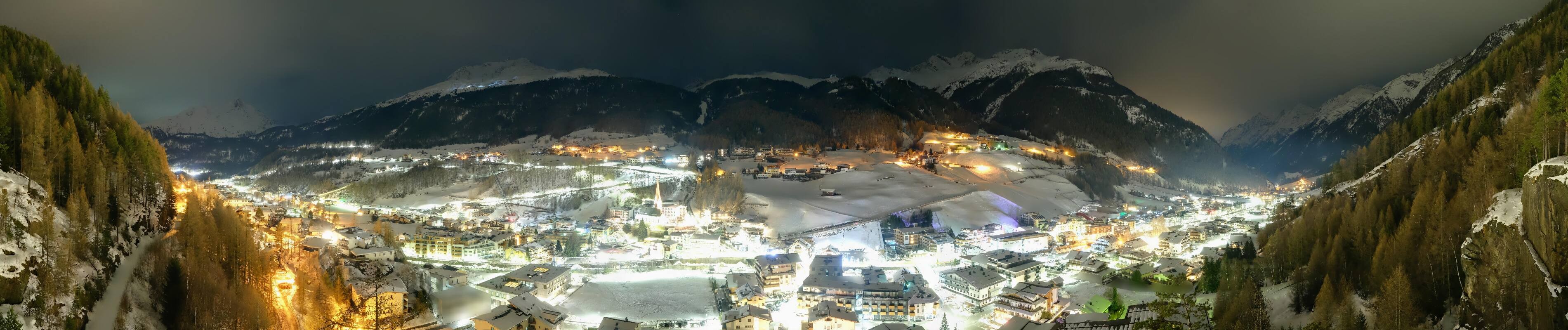 Archiv Foto Webcam Sölden - Ortspanorama