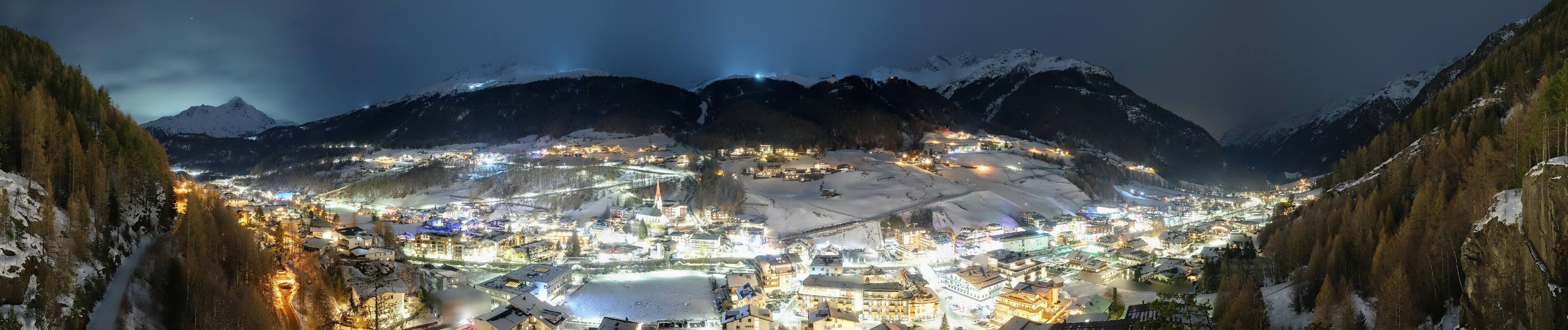 Archiv Foto Webcam Sölden - Ortspanorama