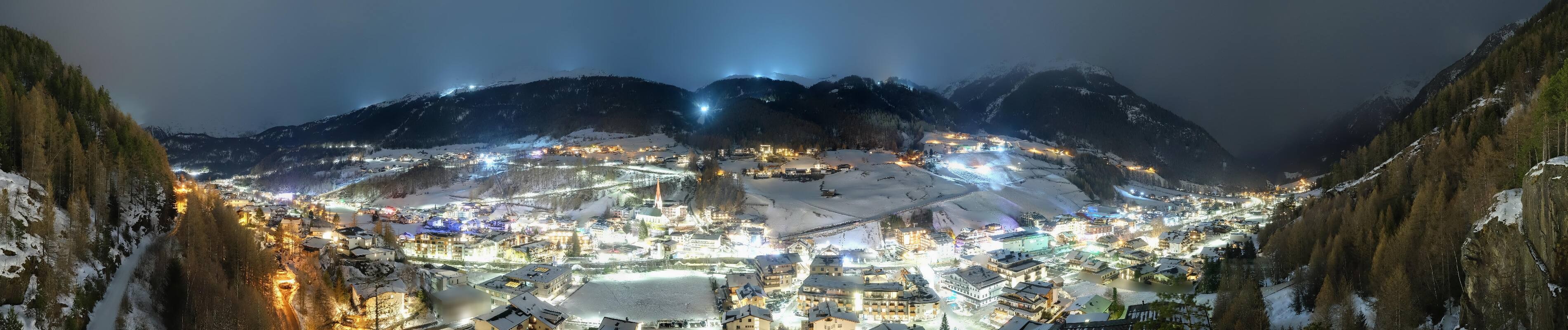 Archiv Foto Webcam Sölden - Ortspanorama