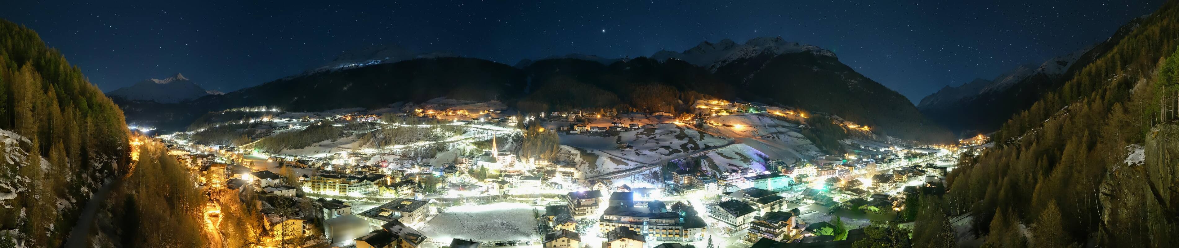 Archiv Foto Webcam Sölden - Ortspanorama