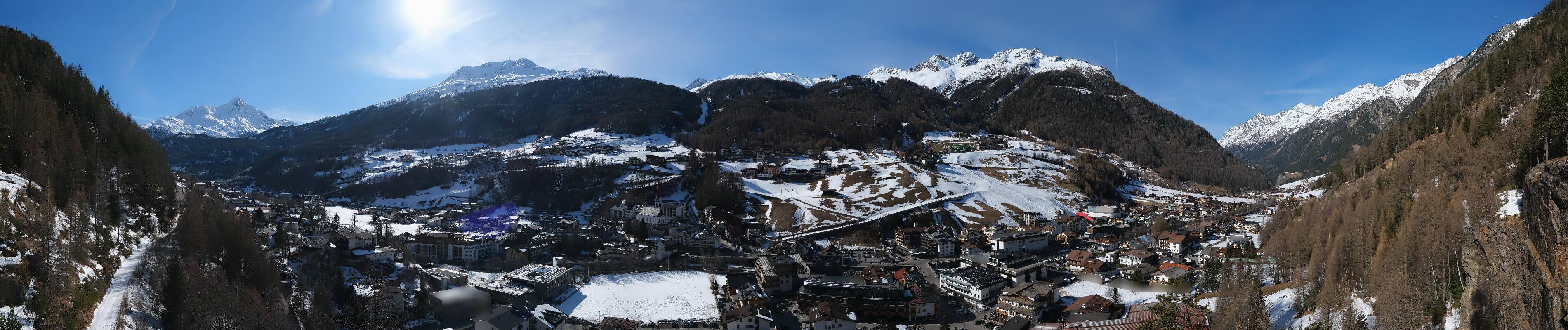 Archived image Webcam Sölden - View Village
