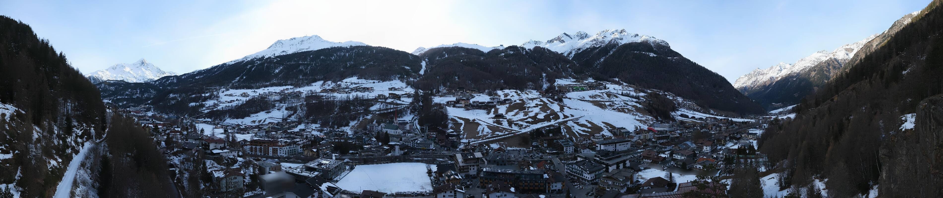 Archiv Foto Webcam Sölden - Ortspanorama