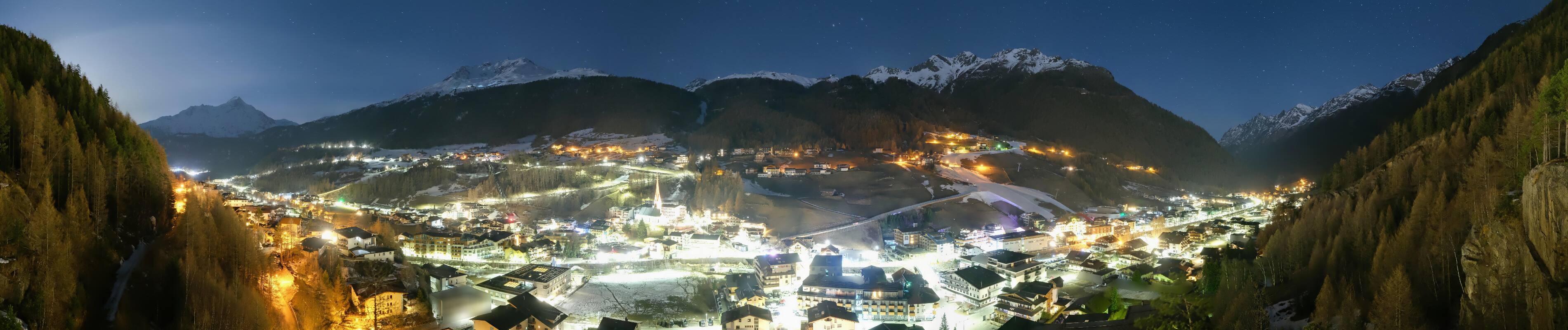 Archiv Foto Webcam Sölden - Ortspanorama