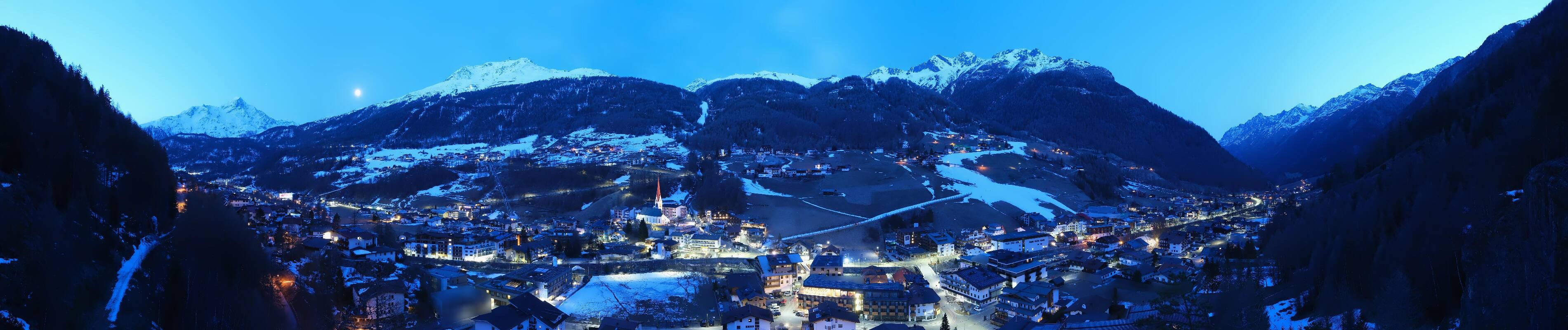 Archiv Foto Webcam Sölden - Ortspanorama