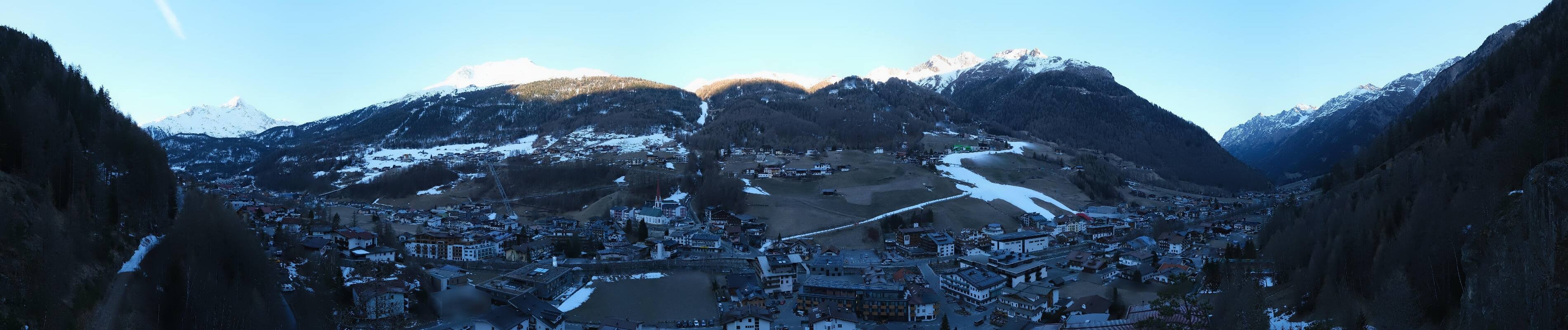 Archiv Foto Webcam Sölden - Ortspanorama