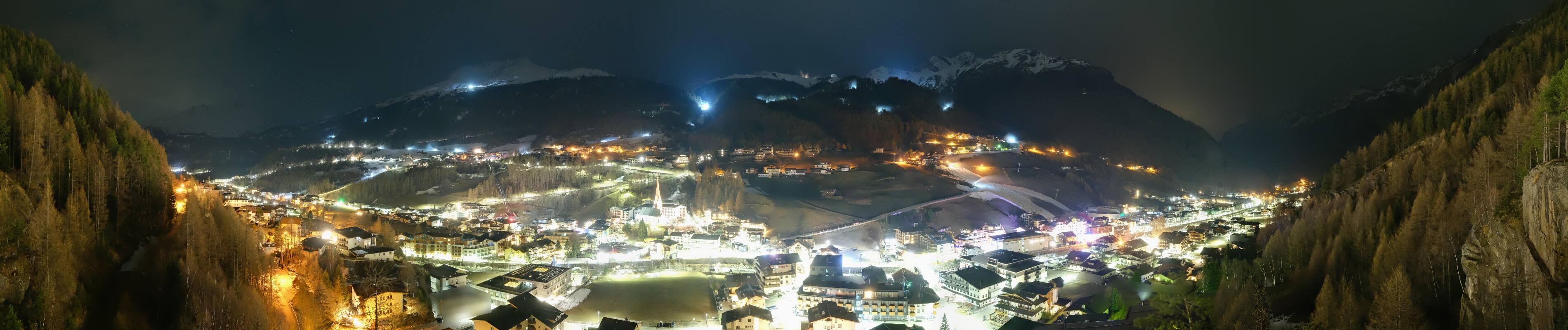 Archiv Foto Webcam Sölden - Ortspanorama