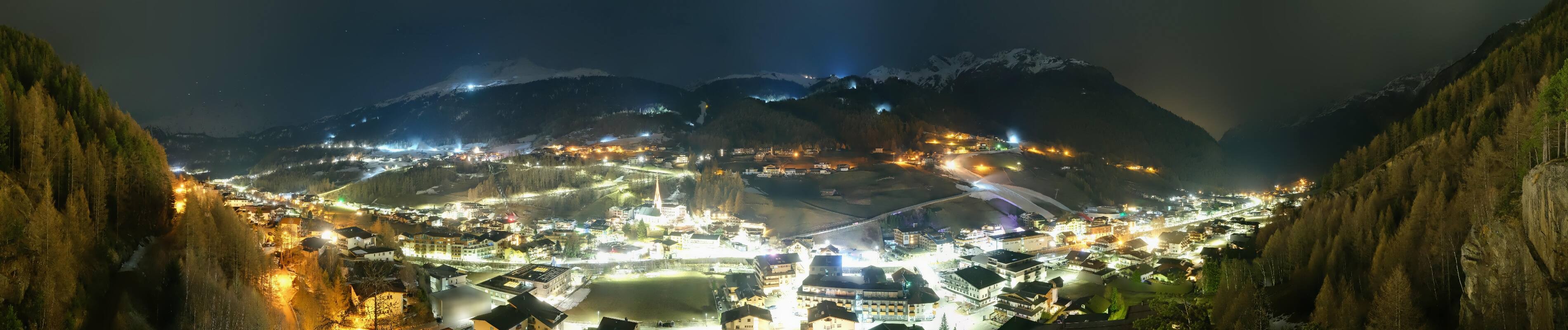 Archiv Foto Webcam Sölden - Ortspanorama