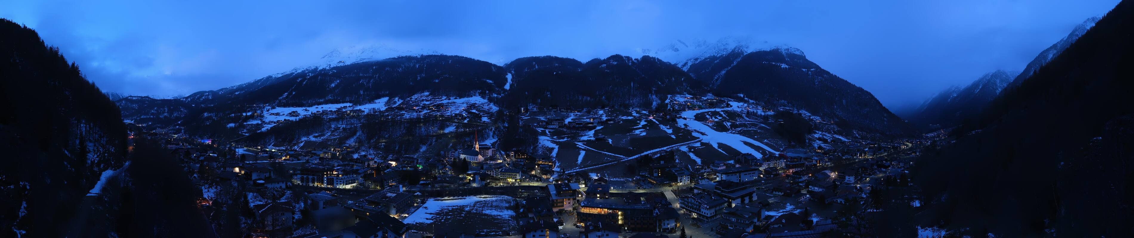 Archiv Foto Webcam Sölden - Ortspanorama