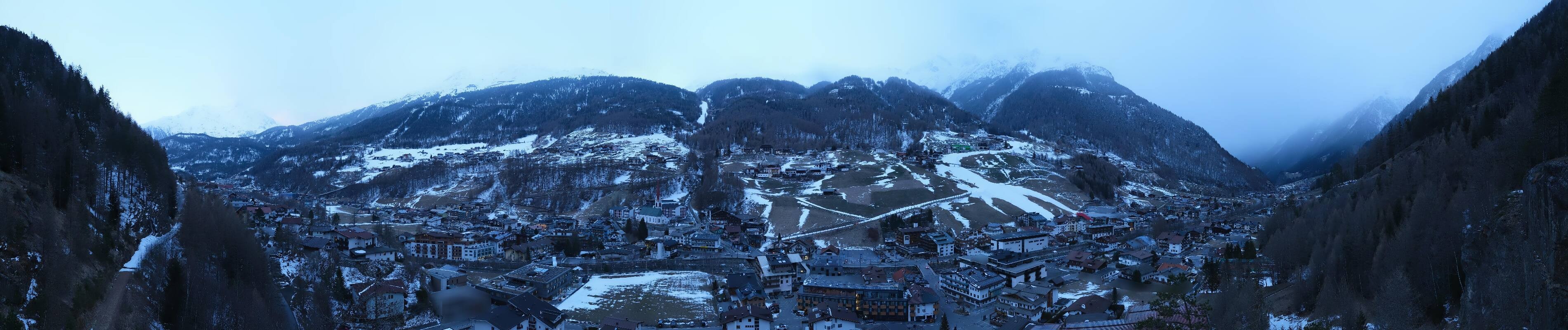 Archiv Foto Webcam Sölden - Ortspanorama