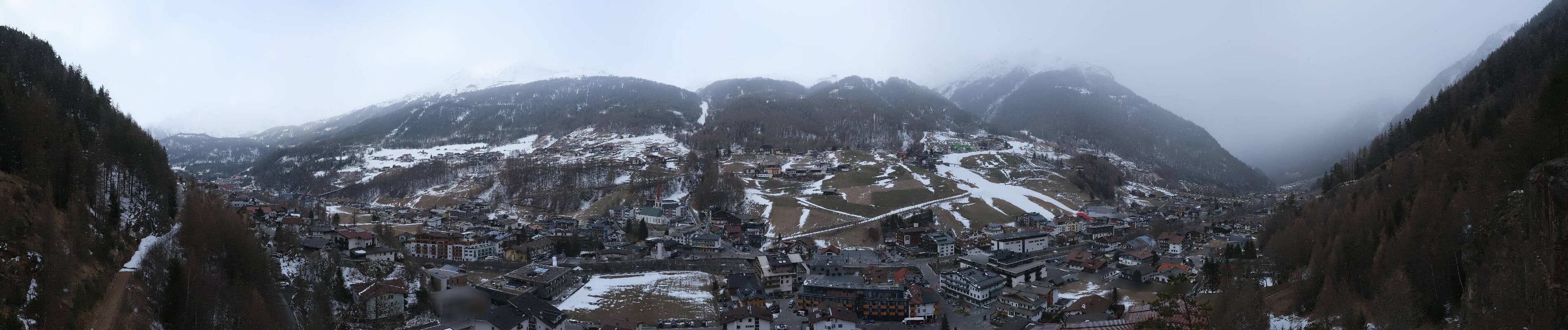 Archiv Foto Webcam Sölden - Ortspanorama