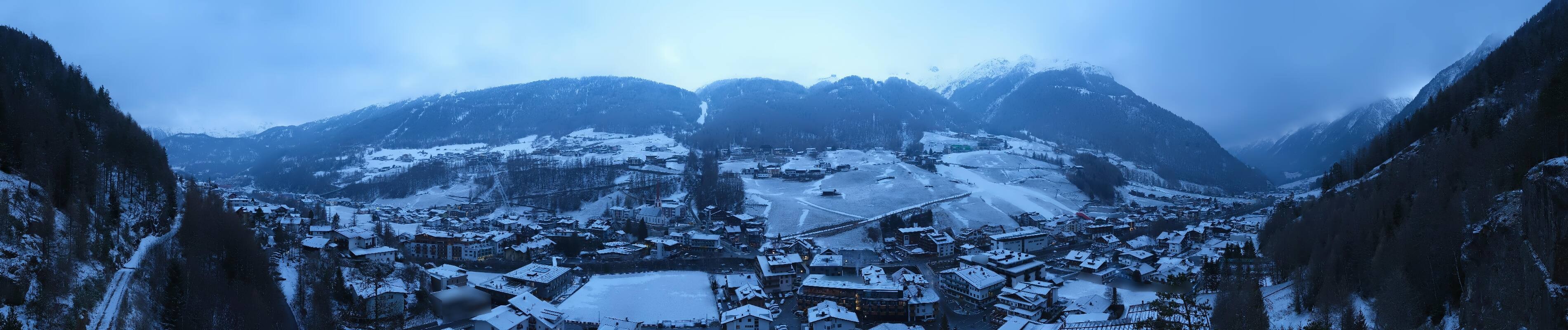 Archiv Foto Webcam Sölden - Ortspanorama