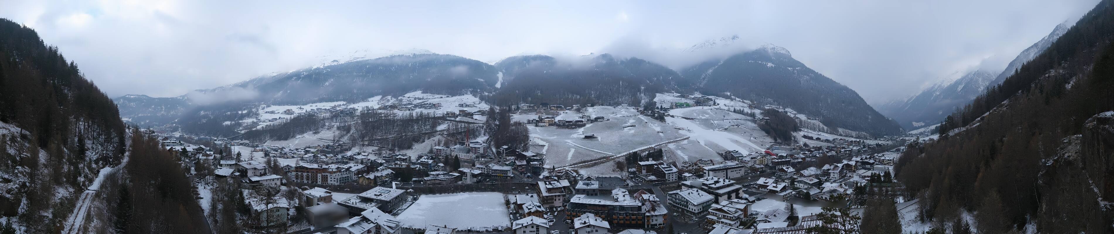 Archiv Foto Webcam Sölden - Ortspanorama