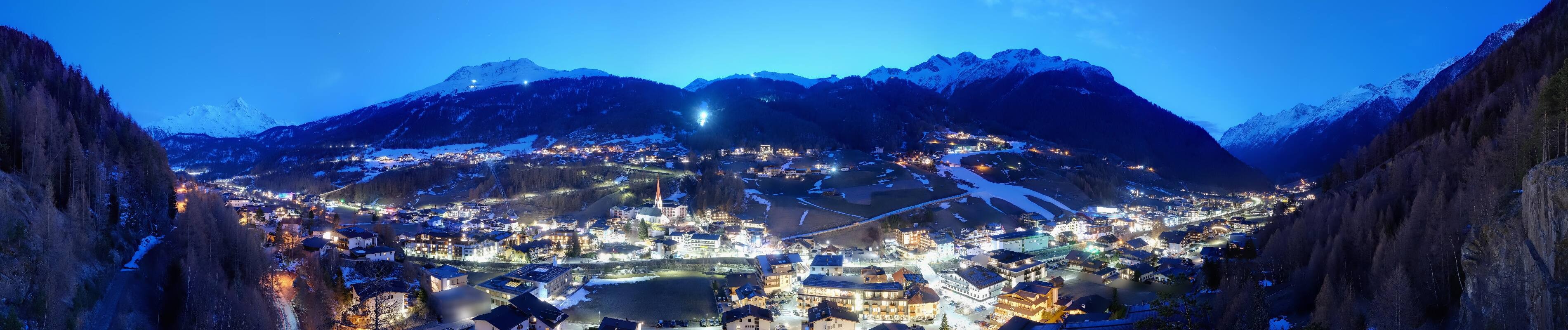 Archiv Foto Webcam Sölden - Ortspanorama