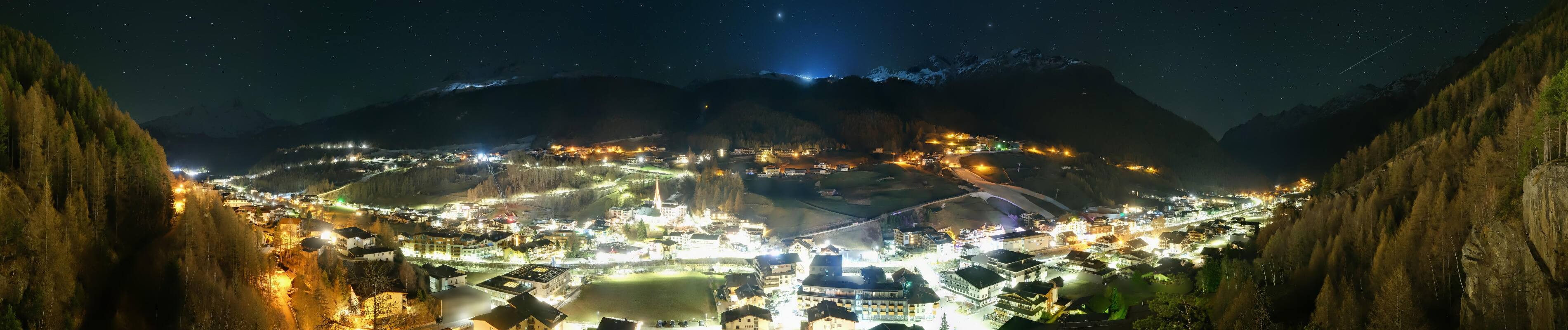 Archiv Foto Webcam Sölden - Ortspanorama