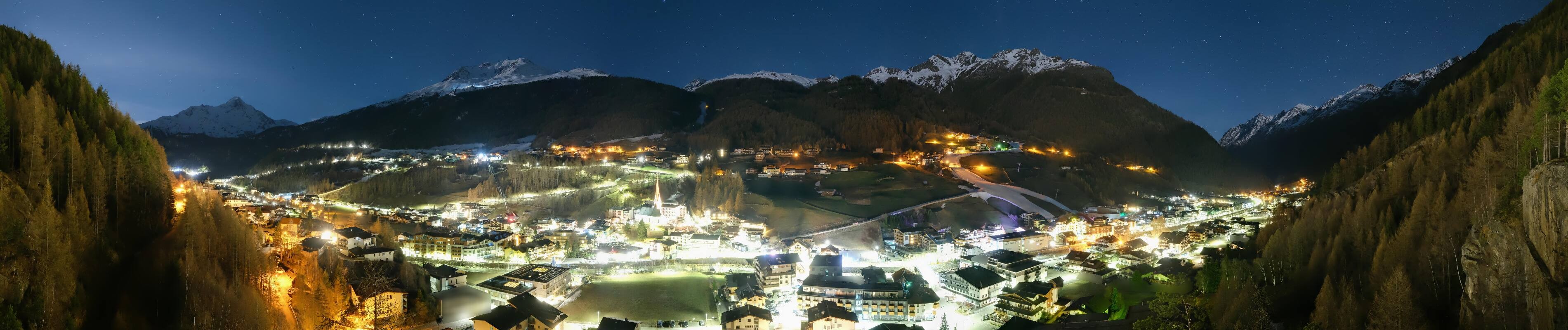 Archiv Foto Webcam Sölden - Ortspanorama