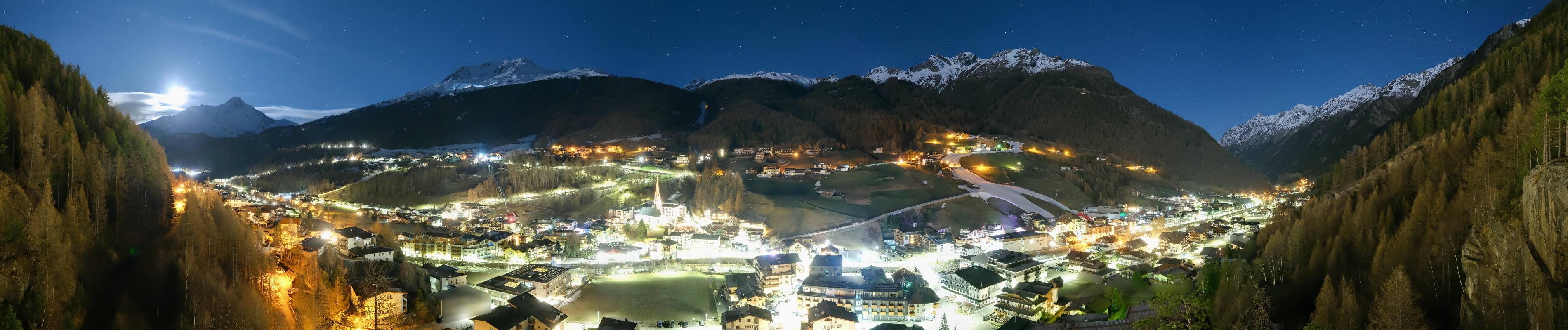 Archiv Foto Webcam Sölden - Ortspanorama