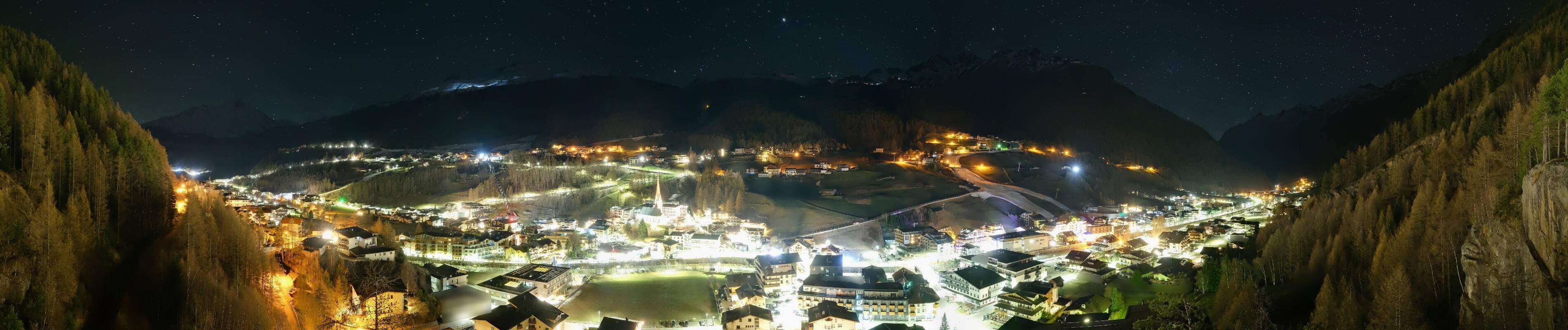 Archiv Foto Webcam Sölden - Ortspanorama