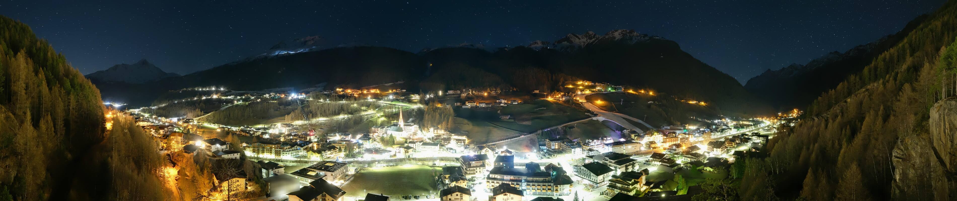 Archiv Foto Webcam Sölden - Ortspanorama