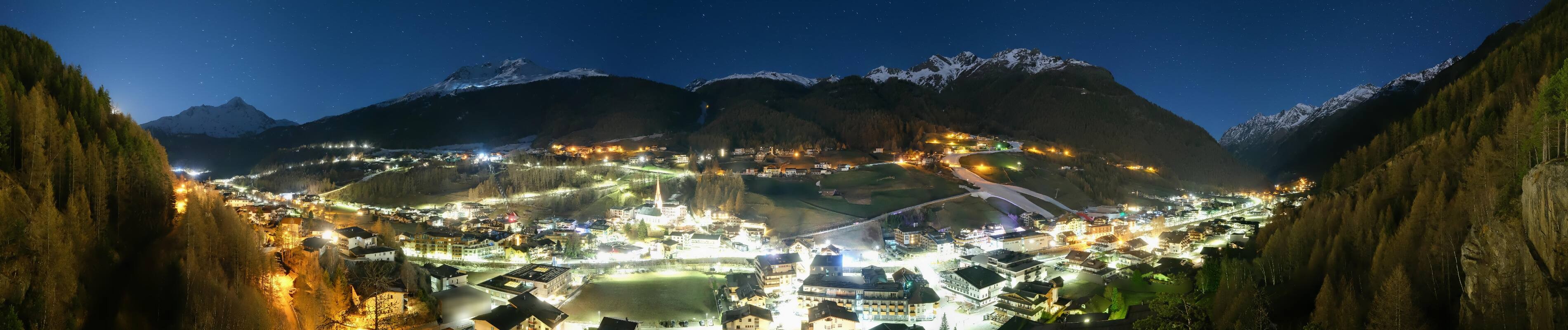 Archiv Foto Webcam Sölden - Ortspanorama