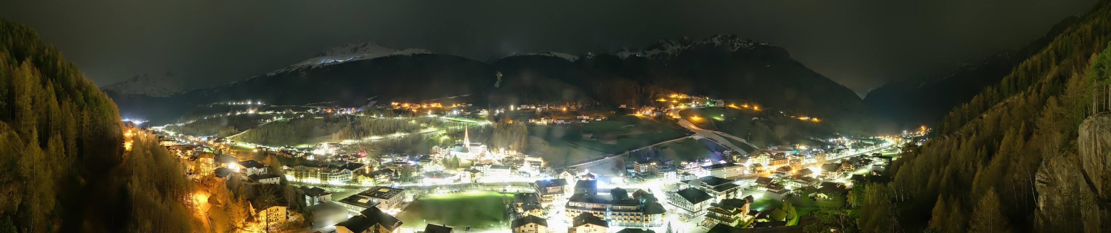 Archiv Foto Webcam Sölden - Ortspanorama