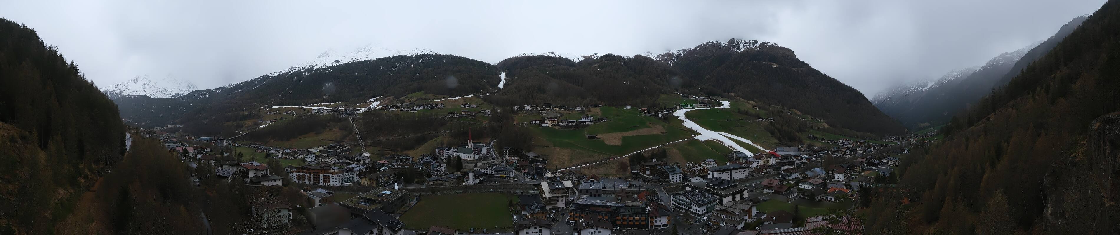 Archiv Foto Webcam Sölden - Ortspanorama